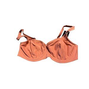 Etam Gil Plus Size T Shirt Bra, Rust Color, 34D NWT